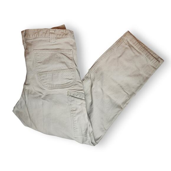 Carhartt Men’s Relaxed Straight Rigby Dungaree Pants Beige 36x30 Style 102291 - Picture 11 of 11